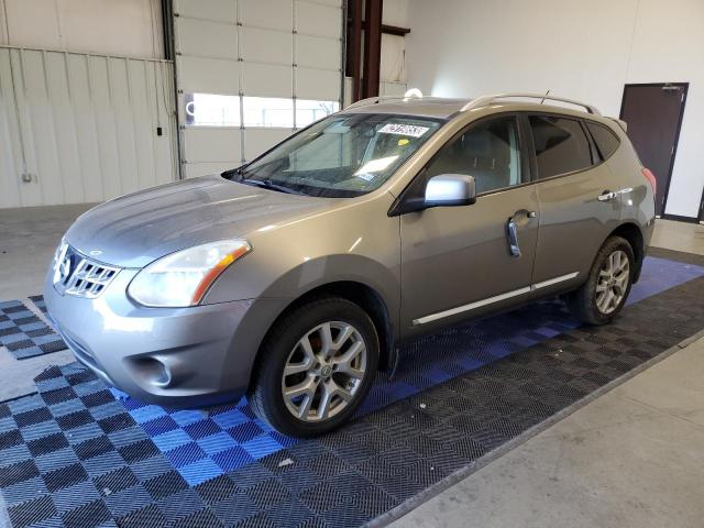 JN8AS5MTXBW574612 - 2011 NISSAN ROGUE S GRAY photo 1
