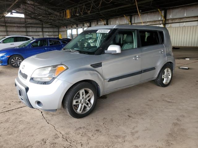 KNDJT2A2XB7308357 - 2011 KIA SOUL + GRAY photo 1