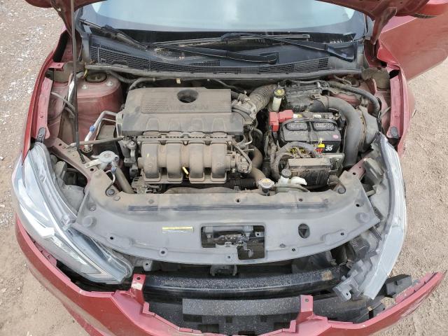 3N1AB7AP5GY288751 - 2016 NISSAN SENTRA S RED photo 11