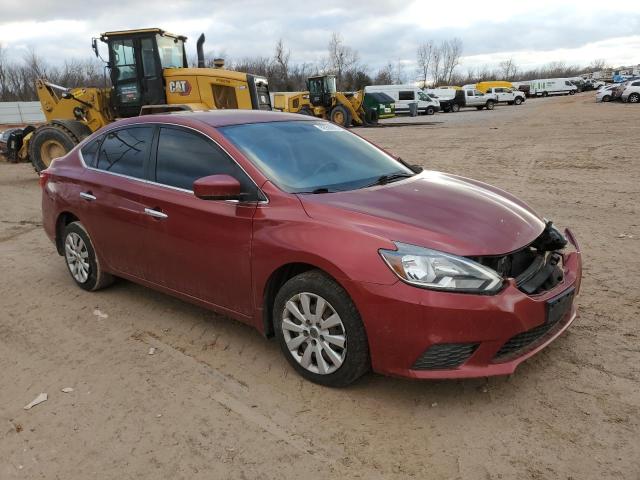 3N1AB7AP5GY288751 - 2016 NISSAN SENTRA S RED photo 4