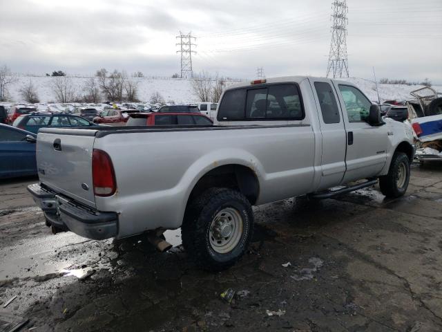 1FTNX21F91EC11489 - 2001 FORD F250 SUPER DUTY SILVER photo 3