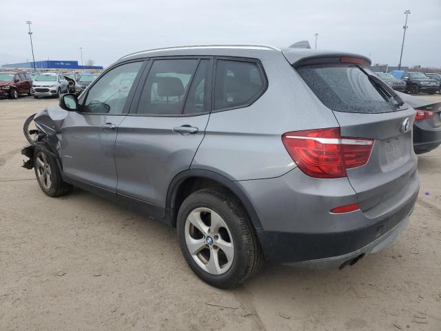 5UXWX5C51BL710664 - 2011 BMW X3 XDRIVE28I GRAY photo 2