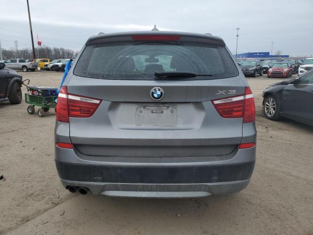 5UXWX5C51BL710664 - 2011 BMW X3 XDRIVE28I GRAY photo 6