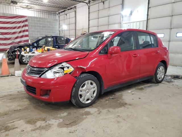 3N1BC1CP9AL422161 - 2010 NISSAN VERSA S RED photo 1