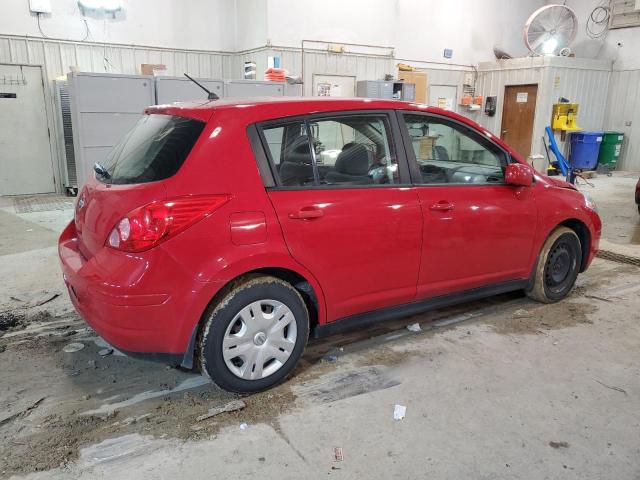 3N1BC1CP9AL422161 - 2010 NISSAN VERSA S RED photo 3