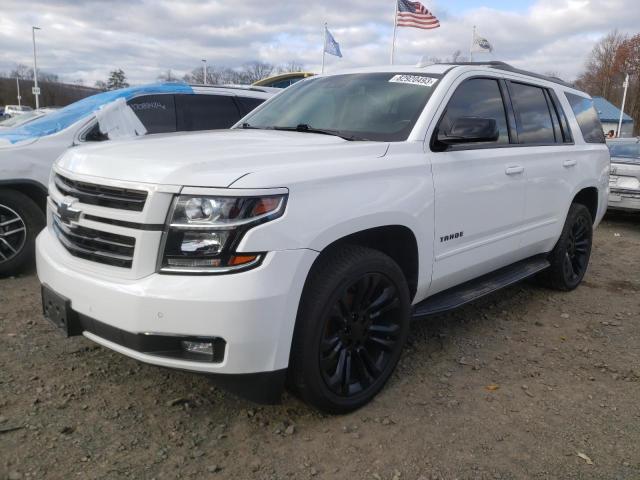 1GNSKCKC7JR245460 - 2018 CHEVROLET TAHOE K1500 PREMIER WHITE photo 1