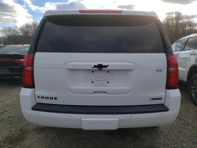 1GNSKCKC7JR245460 - 2018 CHEVROLET TAHOE K1500 PREMIER WHITE photo 6