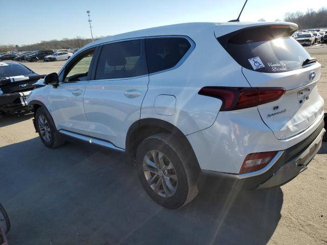 5NMS2CAD5KH115380 - 2019 HYUNDAI SANTA FE SE WHITE photo 2