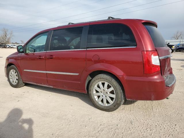 2C4RC1BG0ER439744 - 2014 CHRYSLER TOWN & COU TOURING RED photo 2