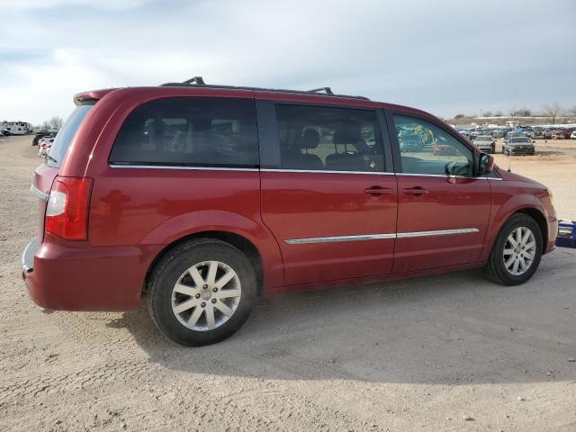 2C4RC1BG0ER439744 - 2014 CHRYSLER TOWN & COU TOURING RED photo 3