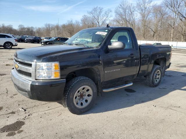 1GCEC14X67Z609092 - 2007 CHEVROLET SILVERADO C1500 CLASSIC BLACK photo 1