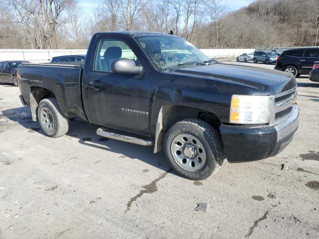 1GCEC14X67Z609092 - 2007 CHEVROLET SILVERADO C1500 CLASSIC BLACK photo 4