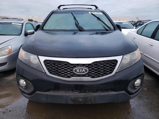 5XYKU4A26CG243184 - 2012 KIA SORENTO EX BLACK photo 5