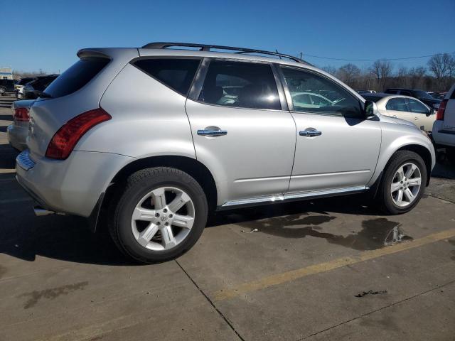 JN8AZ08W56W525469 - 2006 NISSAN MURANO SL SILVER photo 3