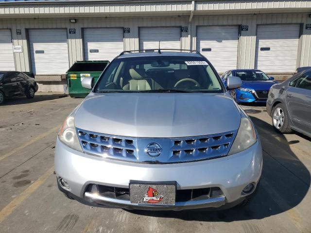 JN8AZ08W56W525469 - 2006 NISSAN MURANO SL SILVER photo 5