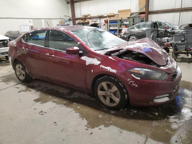 1C3CDFBB4FD338171 - 2015 DODGE DART SXT RED photo 4