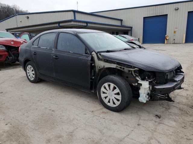 3VW2K7AJ5BM107285 - 2011 VOLKSWAGEN JETTA BASE BLACK photo 4