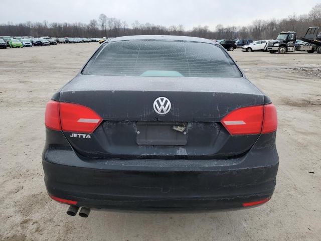 3VW2K7AJ5BM107285 - 2011 VOLKSWAGEN JETTA BASE BLACK photo 6