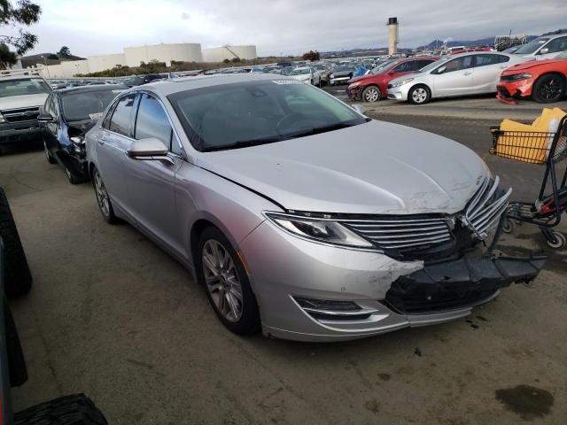 3LN6L2LU7FR612695 - 2015 LINCOLN MKZ HYBRID SILVER photo 4