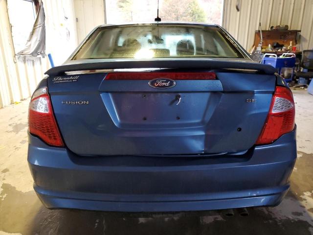 3FAHP0HA0AR323757 - 2010 FORD FUSION SE BLUE photo 6