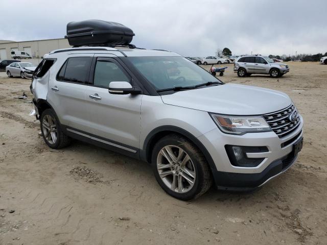 1FM5K7F81GGA74353 - 2016 FORD EXPLORER LIMITED SILVER photo 4