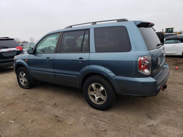 5FNYF18676B016030 - 2006 HONDA PILOT EX BLUE photo 2