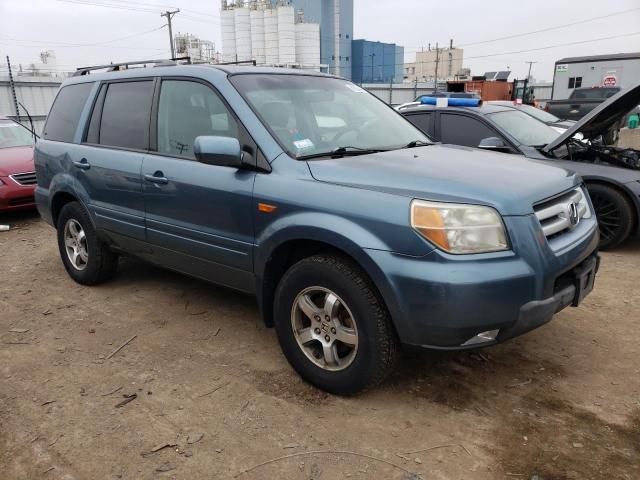 5FNYF18676B016030 - 2006 HONDA PILOT EX BLUE photo 4