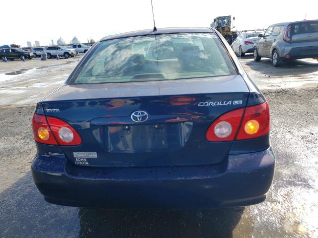 2T1BR32E45C430975 - 2005 TOYOTA COROLLA CE BLUE photo 6