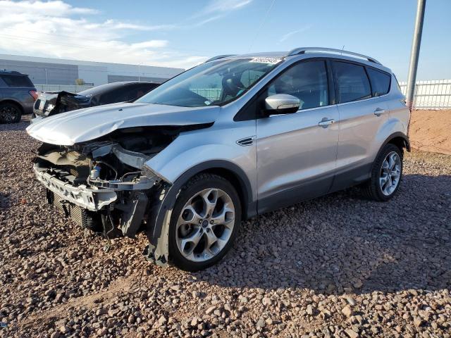 1FMCU0J99FUB63144 - 2015 FORD ESCAPE TITANIUM SILVER photo 1