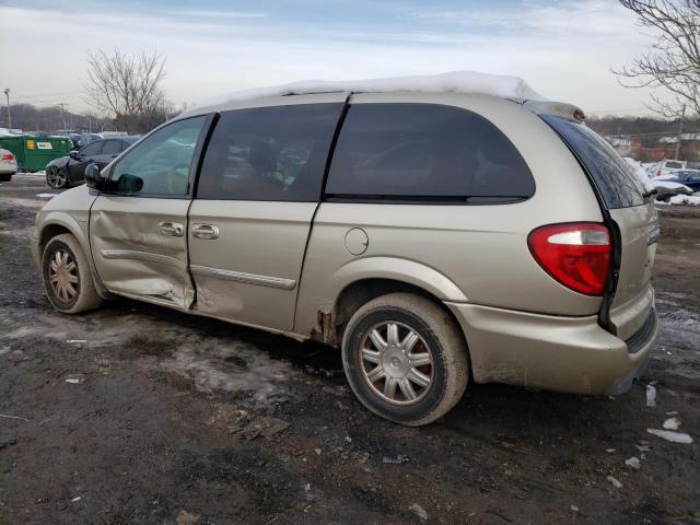 2C4GP54L75R355983 - 2005 CHRYSLER TOWN & COU TOURING TAN photo 2