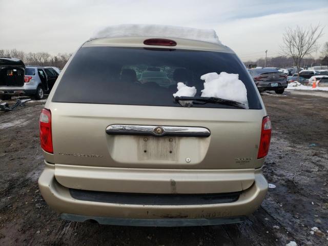 2C4GP54L75R355983 - 2005 CHRYSLER TOWN & COU TOURING TAN photo 6