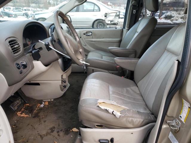 2C4GP54L75R355983 - 2005 CHRYSLER TOWN & COU TOURING TAN photo 7