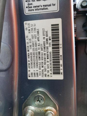 JHLRE3H57BC006845 - 2011 HONDA CR-V EX SILVER photo 13