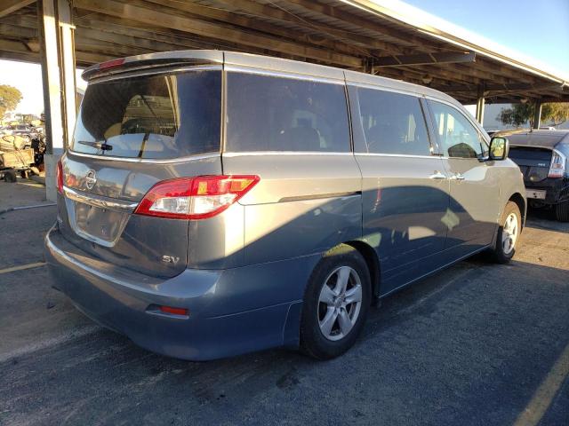 JN8AE2KP2C9044663 - 2012 NISSAN QUEST S TEAL photo 3