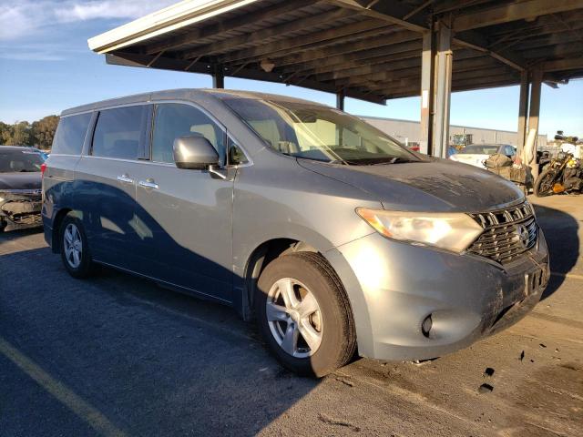 JN8AE2KP2C9044663 - 2012 NISSAN QUEST S TEAL photo 4