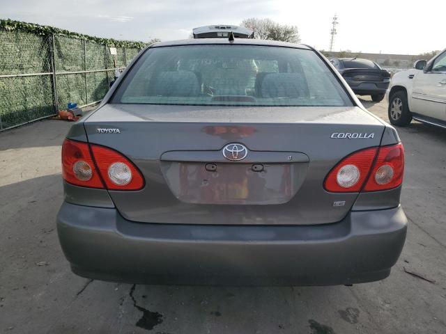 1NXBR32E75Z484219 - 2005 TOYOTA COROLLA CE GRAY photo 6