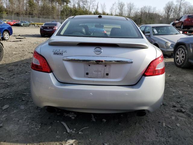 1N4AA5AP9AC872421 - 2010 NISSAN MAXIMA S SILVER photo 6