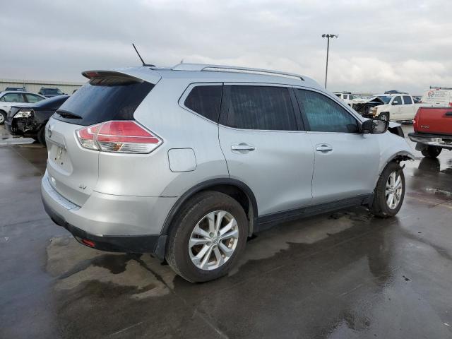 KNMAT2MTXFP559504 - 2015 NISSAN ROGUE S SILVER photo 3