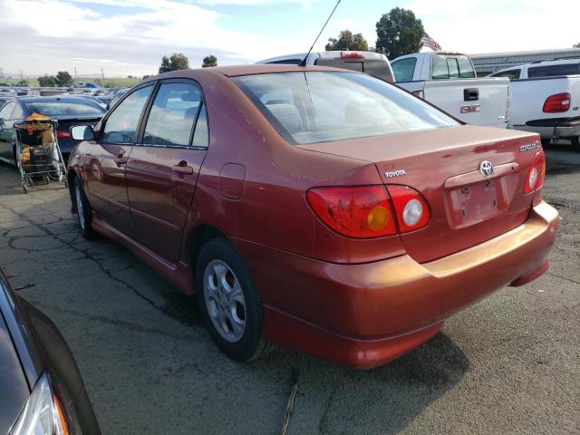 1NXBR32EX3Z159576 - 2003 TOYOTA COROLLA CE RED photo 2