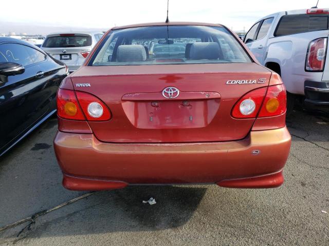 1NXBR32EX3Z159576 - 2003 TOYOTA COROLLA CE RED photo 6