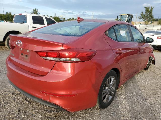 5NPD84LF4HH029520 - 2017 HYUNDAI ELANTRA SE RED photo 3