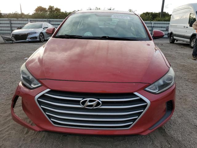 5NPD84LF4HH029520 - 2017 HYUNDAI ELANTRA SE RED photo 5