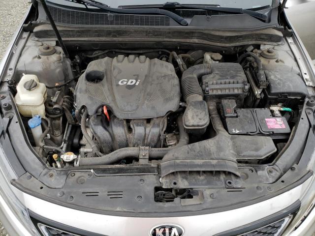 5XXGM4A75FG433097 - 2015 KIA OPTIMA LX SILVER photo 11