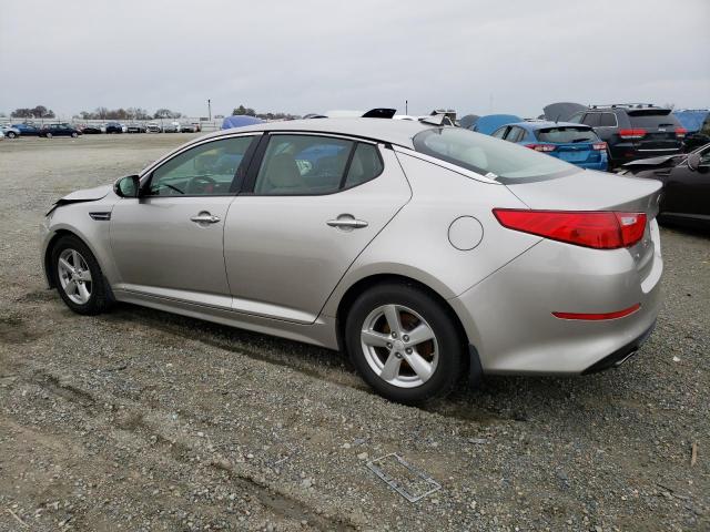 5XXGM4A75FG433097 - 2015 KIA OPTIMA LX SILVER photo 2