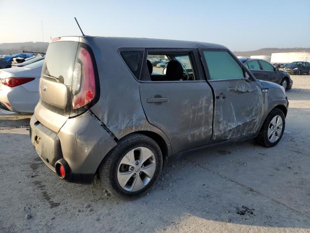 KNDJN2A21G7320530 - 2016 KIA SOUL GRAY photo 3