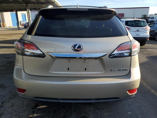 JTJBC1BA8E2069569 - 2014 LEXUS RX 450 TAN photo 6