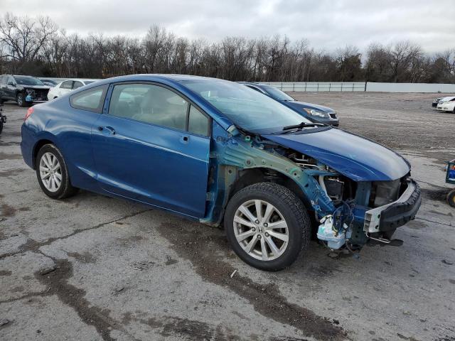 2HGFG3B87CH547035 - 2012 HONDA CIVIC EX BLUE photo 4