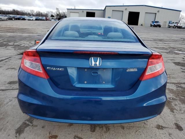 2HGFG3B87CH547035 - 2012 HONDA CIVIC EX BLUE photo 6