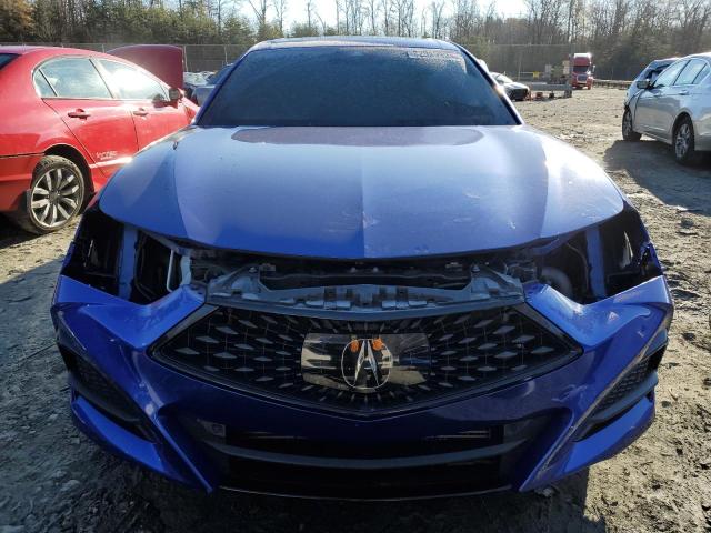 19UUB6F5XMA008755 - 2021 ACURA TLX TECH A BLUE photo 5