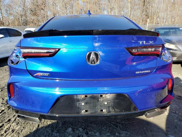19UUB6F5XMA008755 - 2021 ACURA TLX TECH A BLUE photo 6